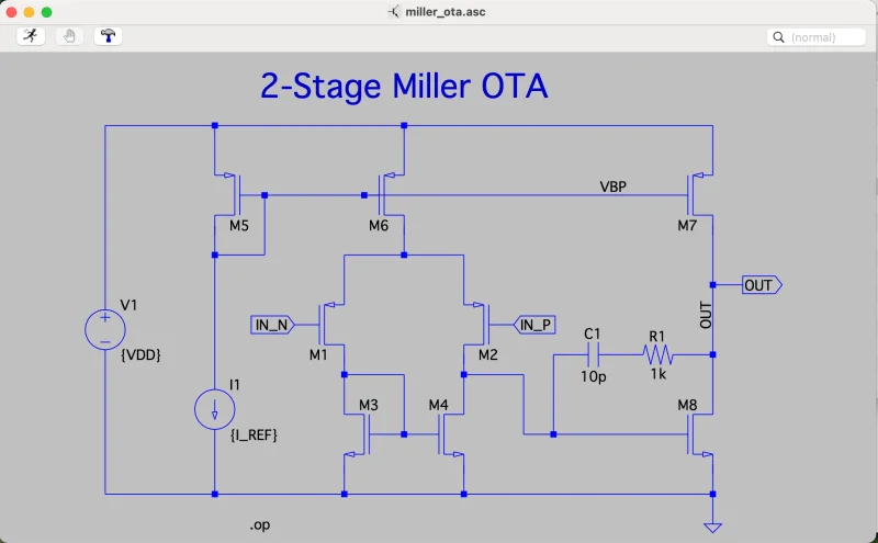Miller OTA Schematic